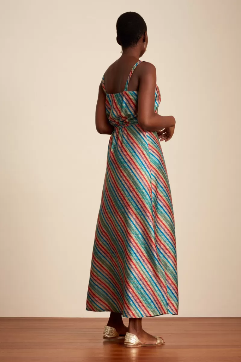 Vrouw King Louie Jurken-Allison Maxi Dress Sacramento