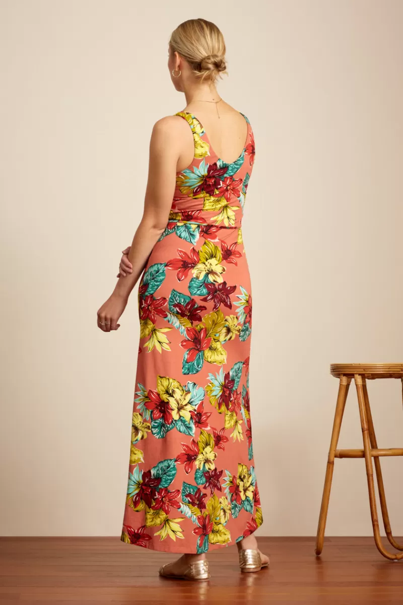 Vrouw King Louie Jurken-Anna Maxi Dress Paraiso