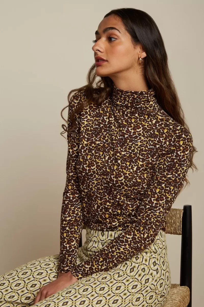 Vrouw King Louie Tops & Shirts-Betsy Rollneck Top Hustle