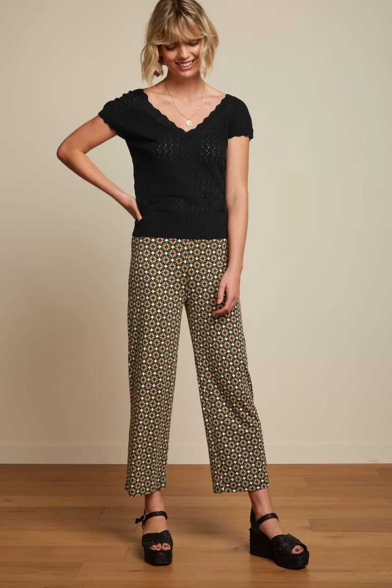 Vrouw King Louie Broeken-Border Pants Tortola