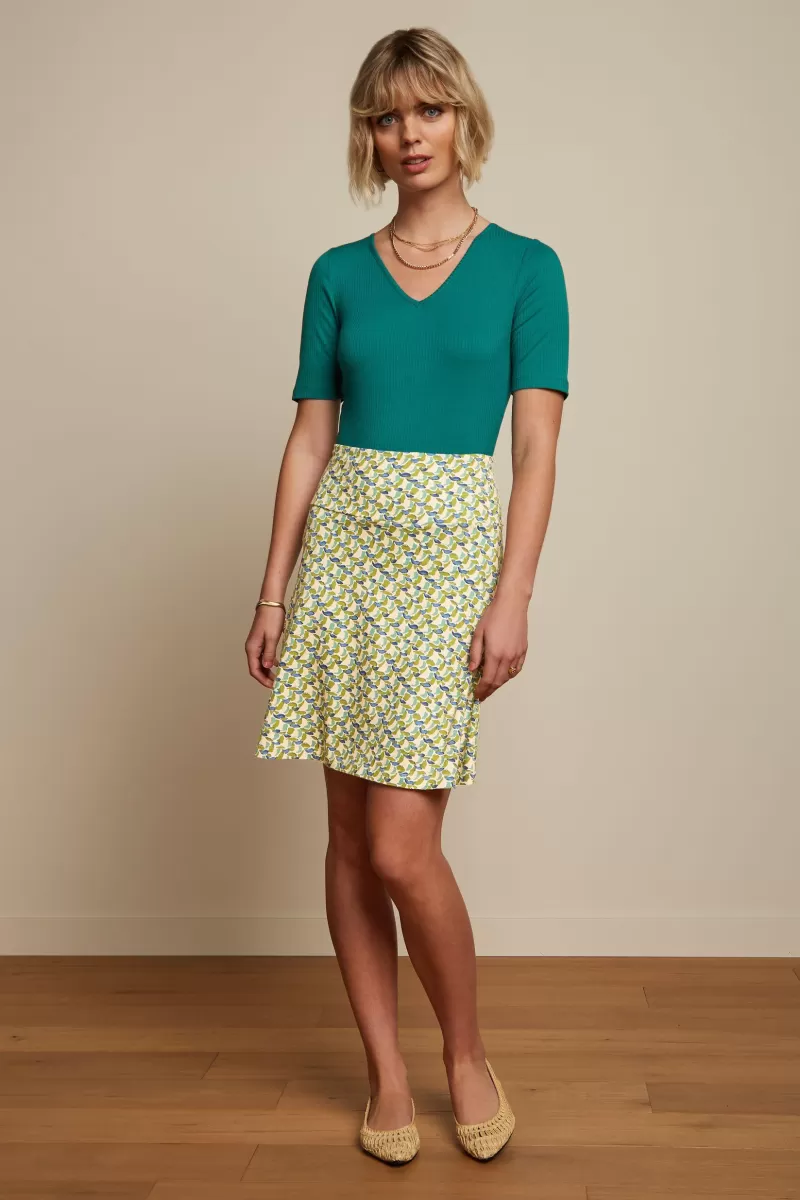 Vrouw King Louie Rokken-Border Skirt Merlini