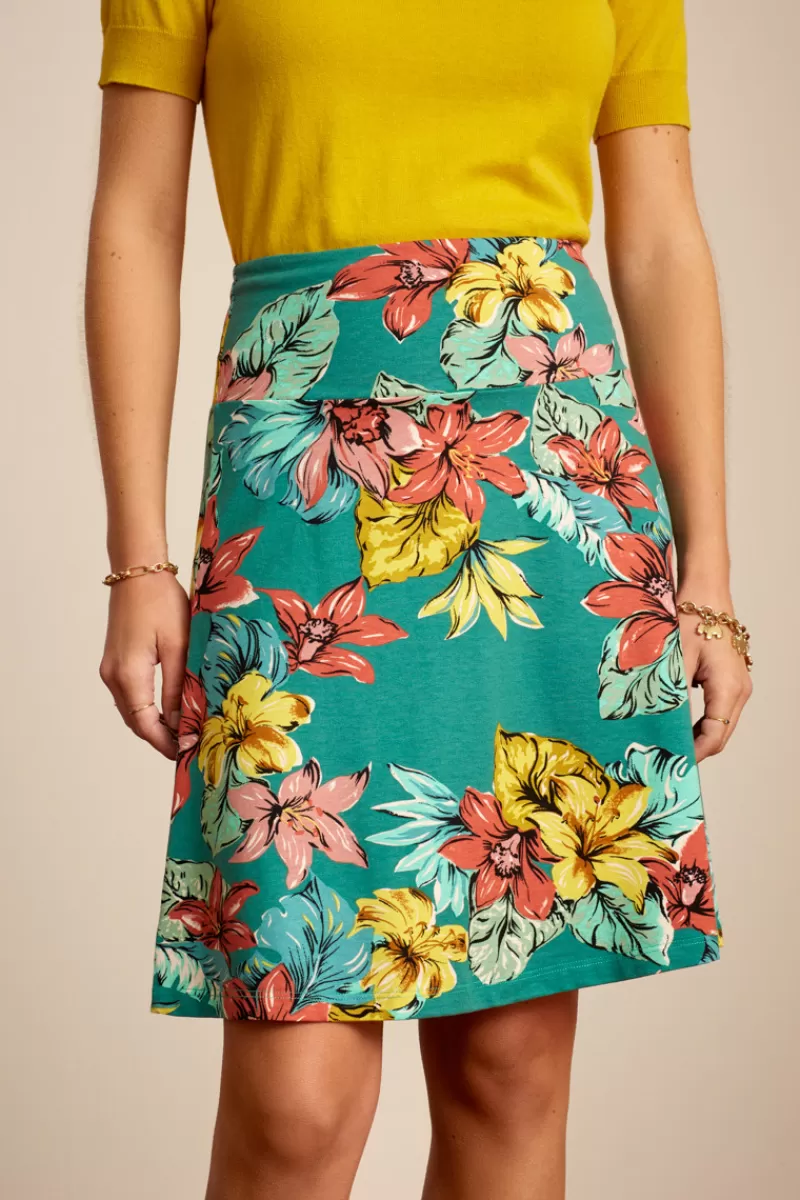 Vrouw King Louie Rokken-Border Skirt Paraiso