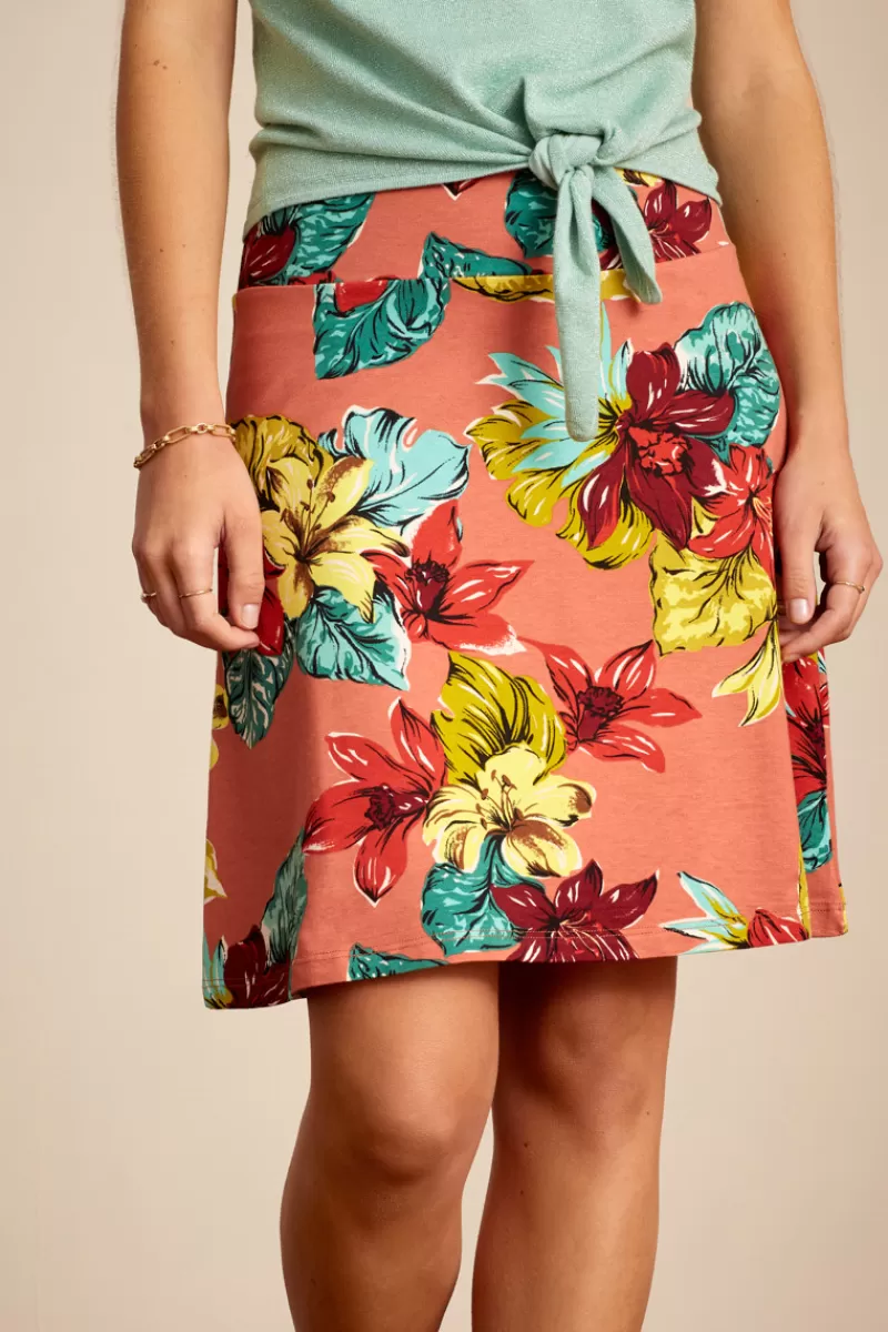 Vrouw King Louie Rokken-Border Skirt Paraiso