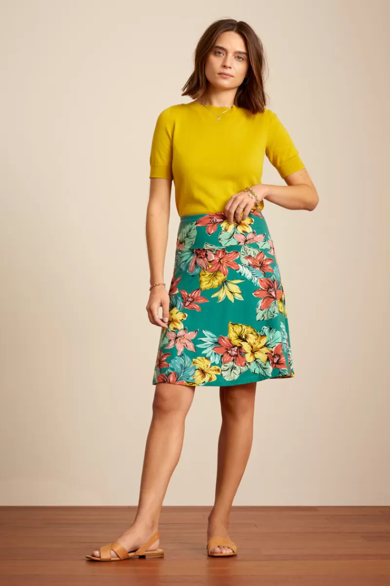 Vrouw King Louie Rokken-Border Skirt Paraiso