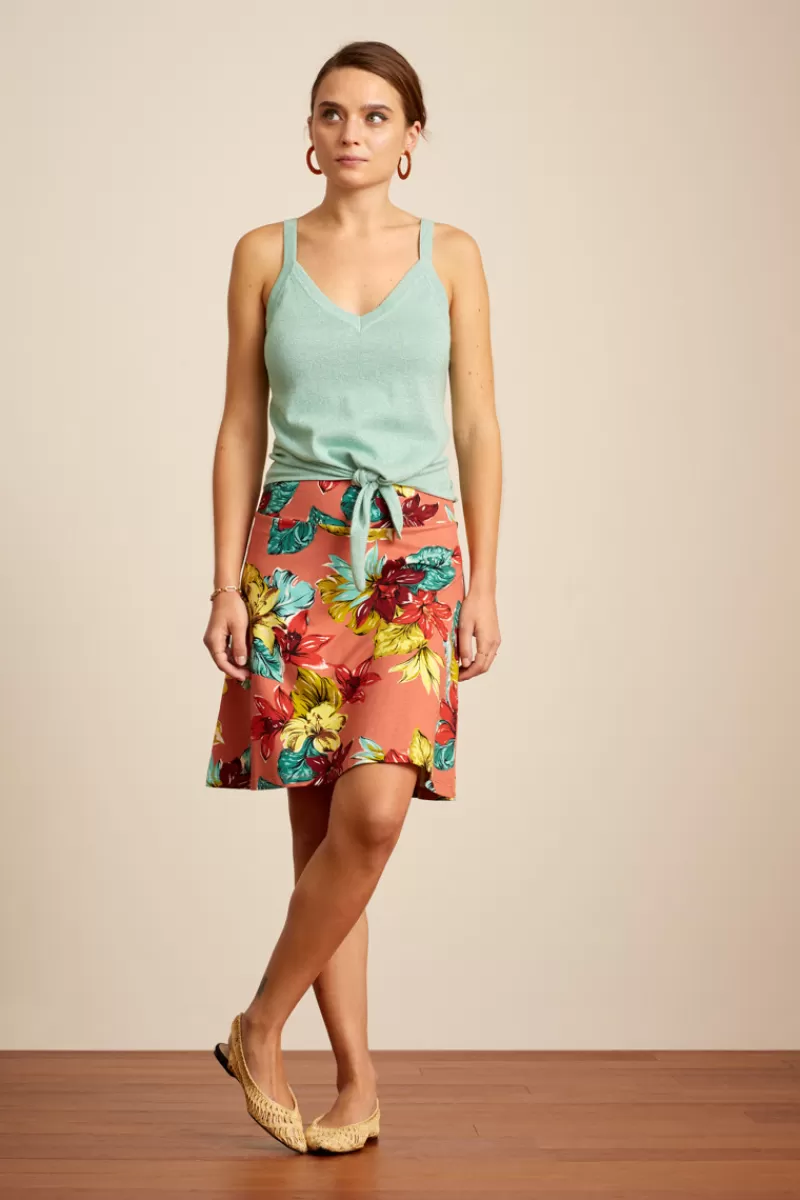 Vrouw King Louie Rokken-Border Skirt Paraiso