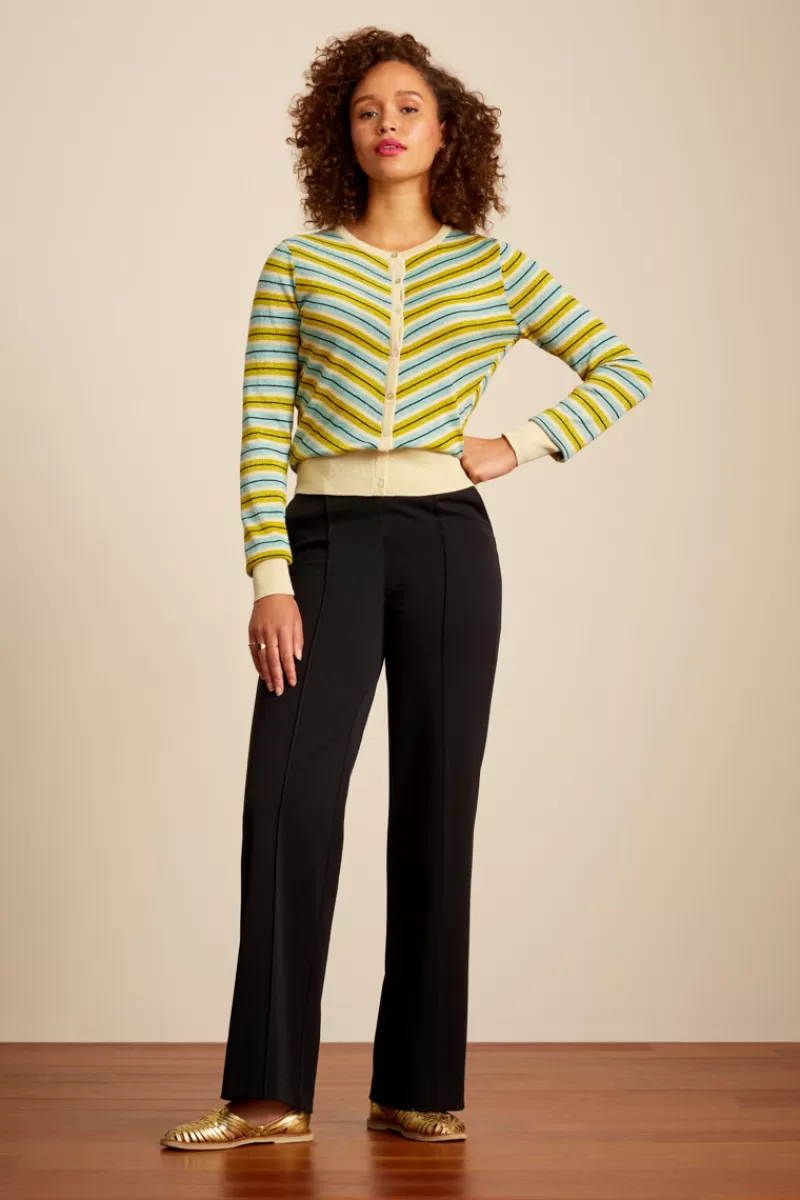 Vrouw King Louie Vesten-Cardi Roundneck Cabana Stripe