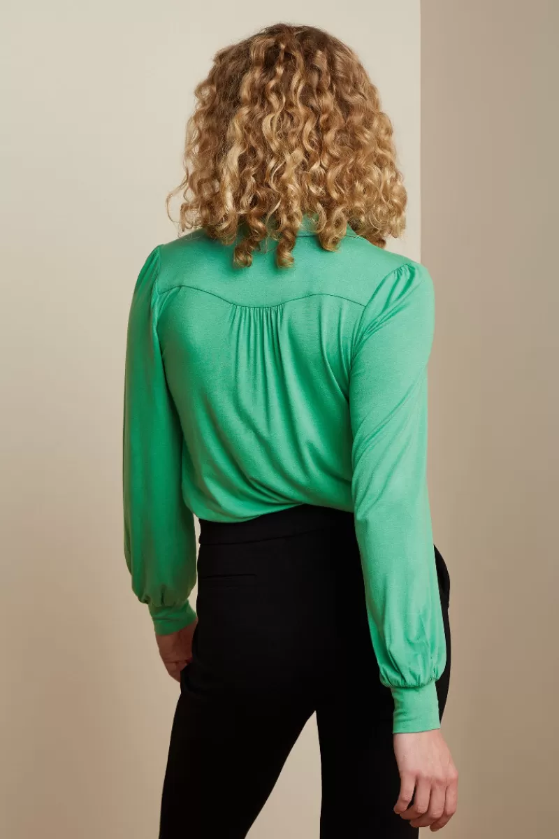 Vrouw King Louie Blouses-Carina Blouse Ecovero Light