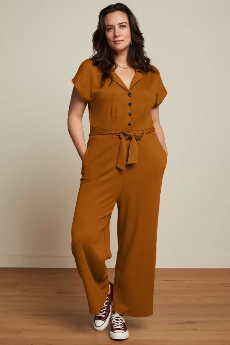 Vrouw King Louie Jumpsuits-Darcy Jumpsuit Milano Crepe