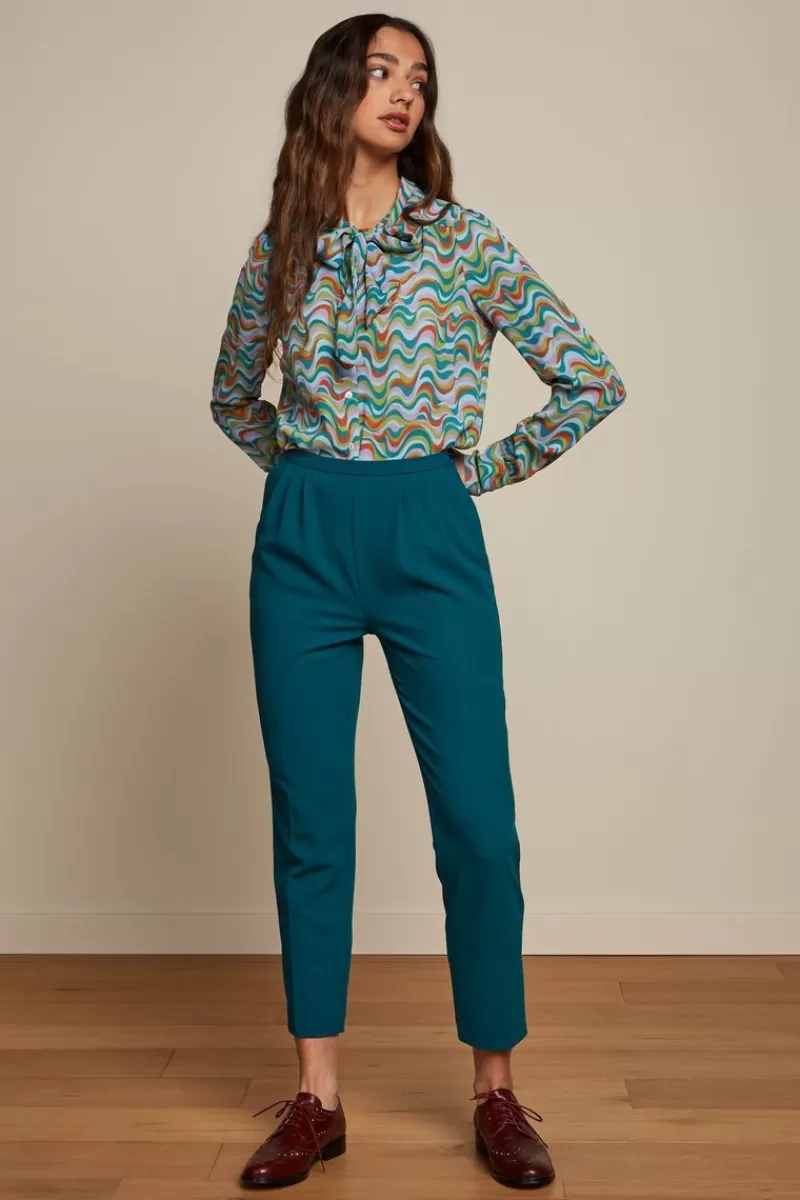 Vrouw King Louie Blouses-Delia Blouse Funkadelic