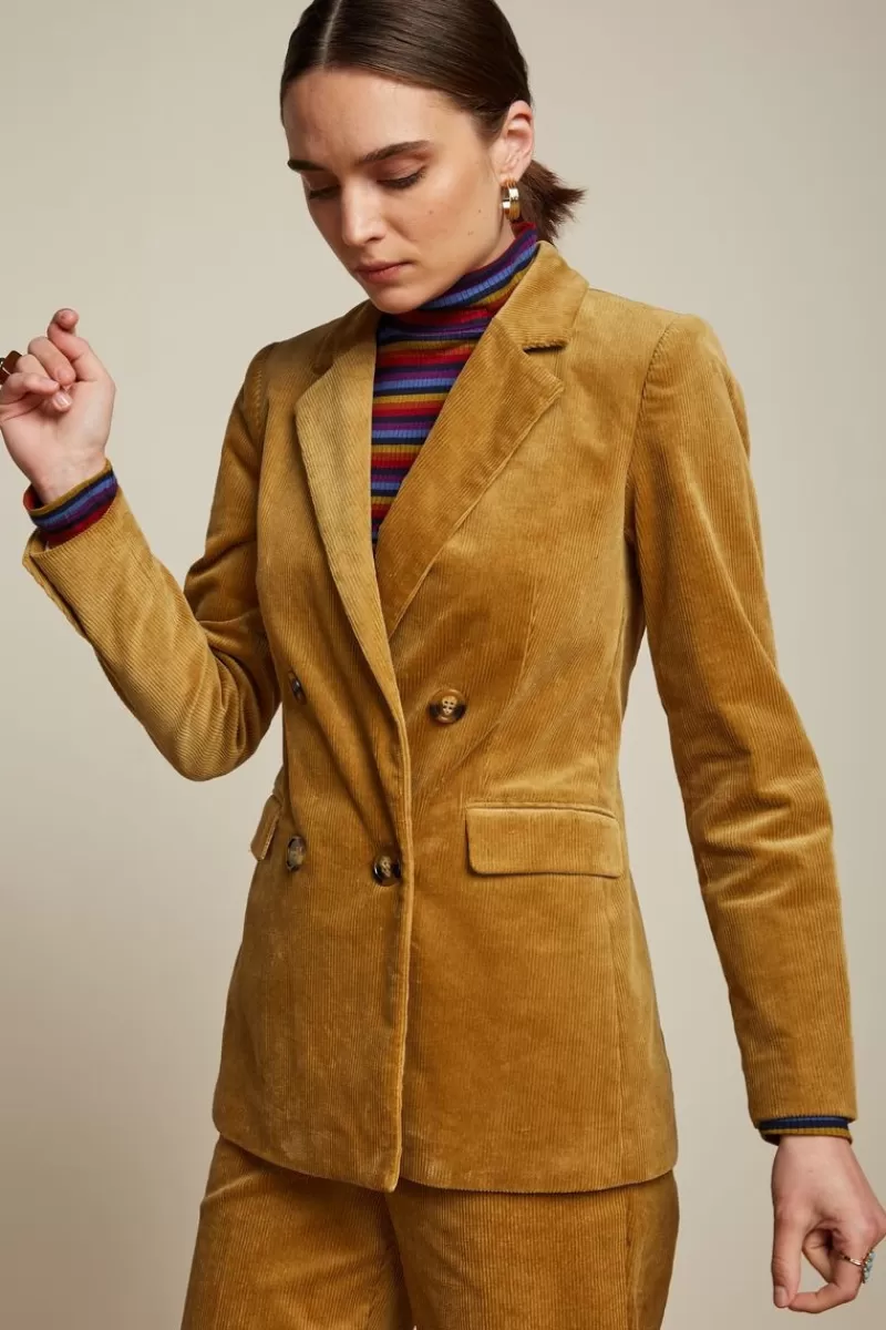 Vrouw King Louie Jassen & Blazers-Dinah Blazer Corduroy