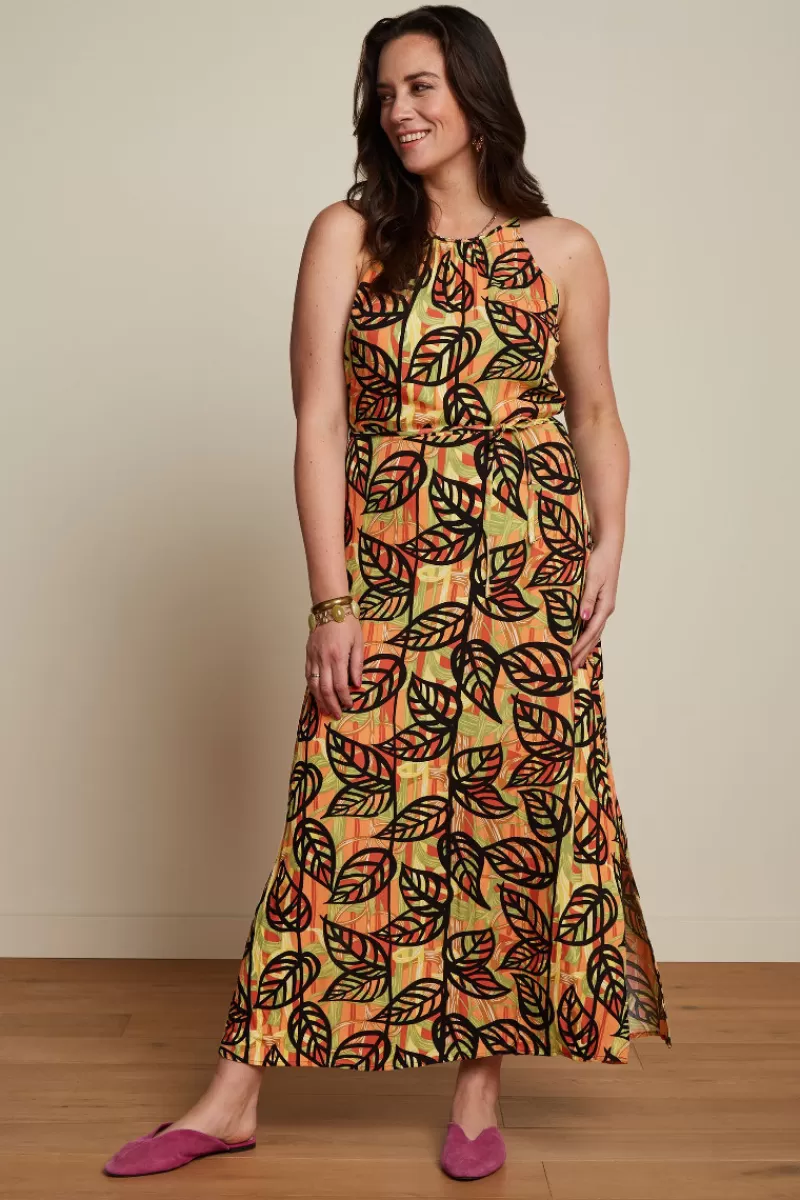 Vrouw King Louie Jurken-Hazel Maxi Dress Parra