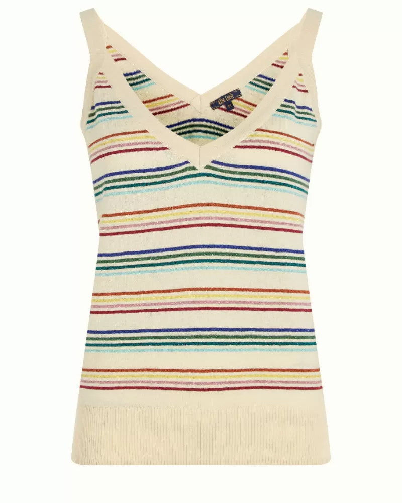 Vrouw King Louie Tops & Shirts-Isa Camisole Riera Stripe