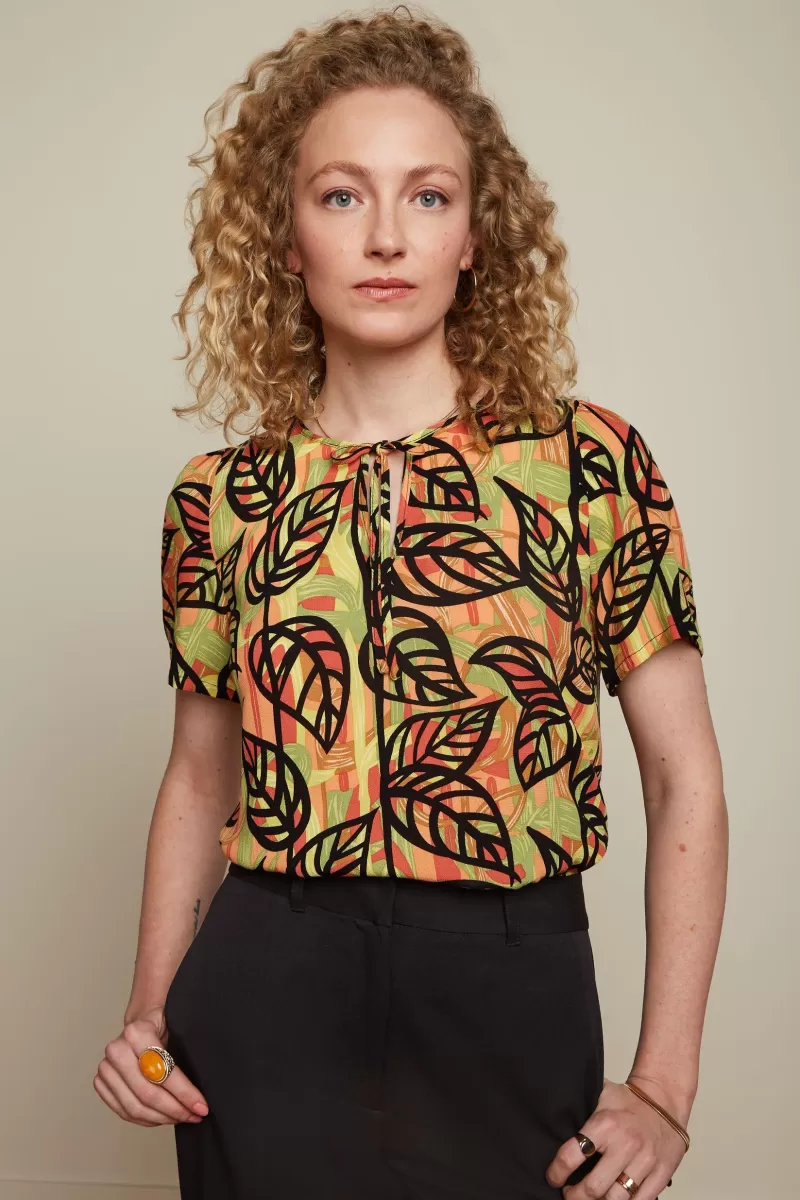 Vrouw King Louie Blouses-Izzy Top Parra