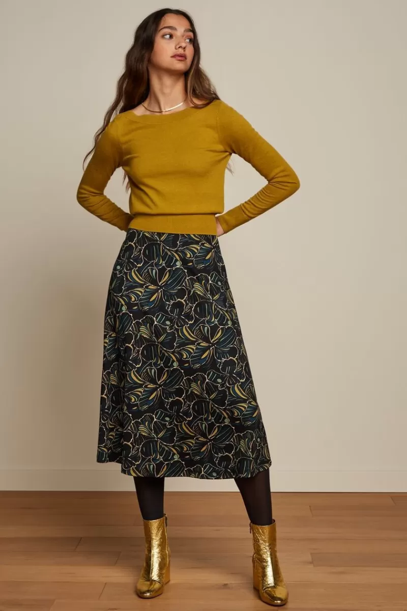 Vrouw King Louie Rokken-Juno Midi Skirt Leary