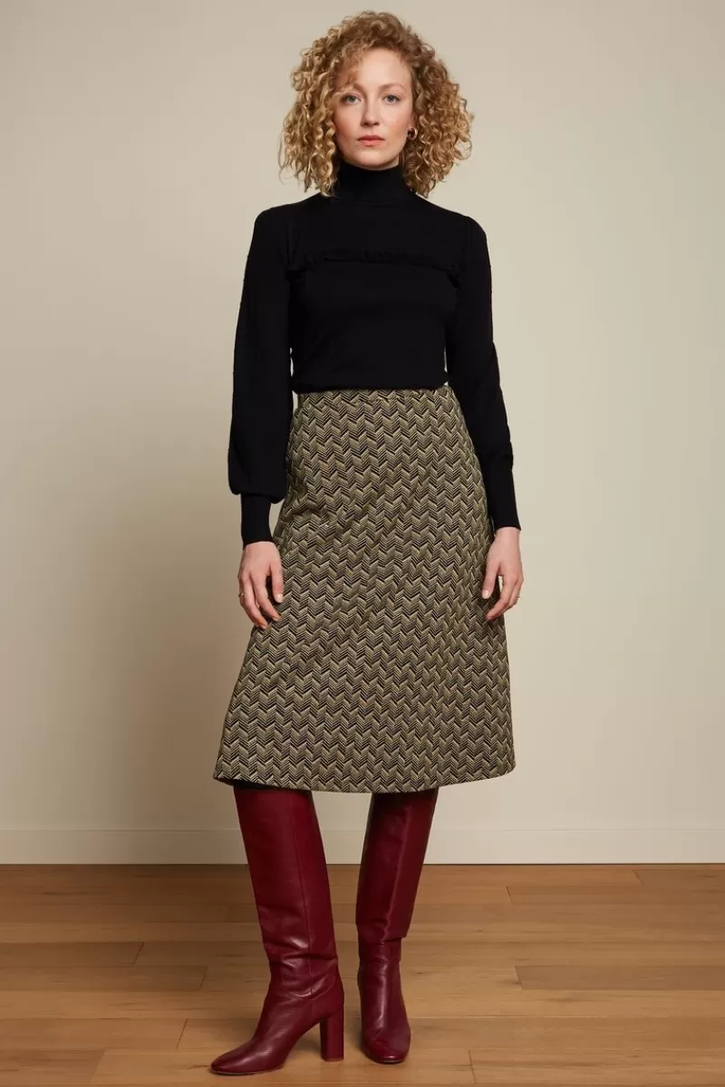 Vrouw King Louie Rokken-Juno Skirt Facet