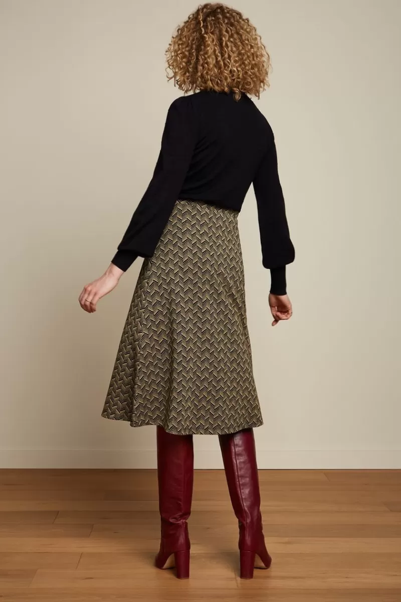 Vrouw King Louie Rokken-Juno Skirt Facet