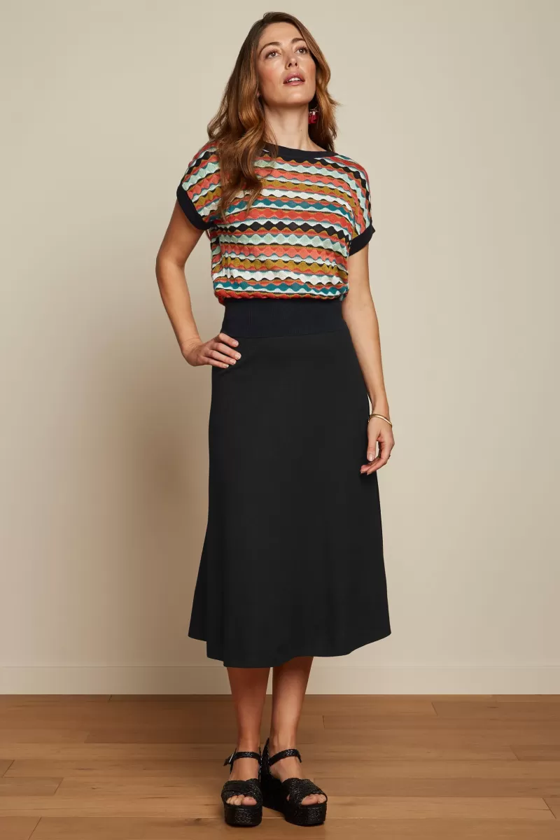 Vrouw King Louie Rokken-Juno Skirt Milano Crepe