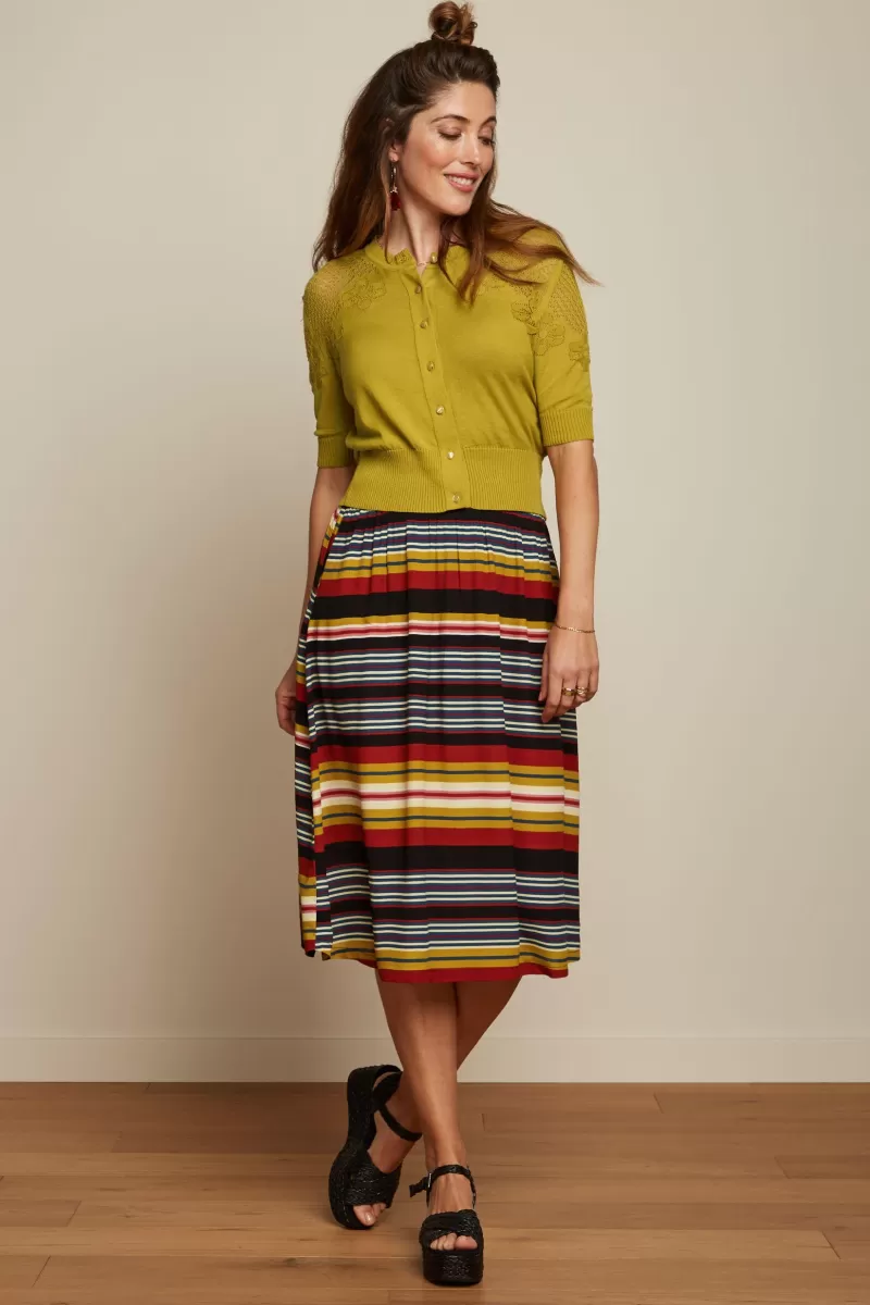 Vrouw King Louie Rokken-Layla Skirt Maxim Stripe