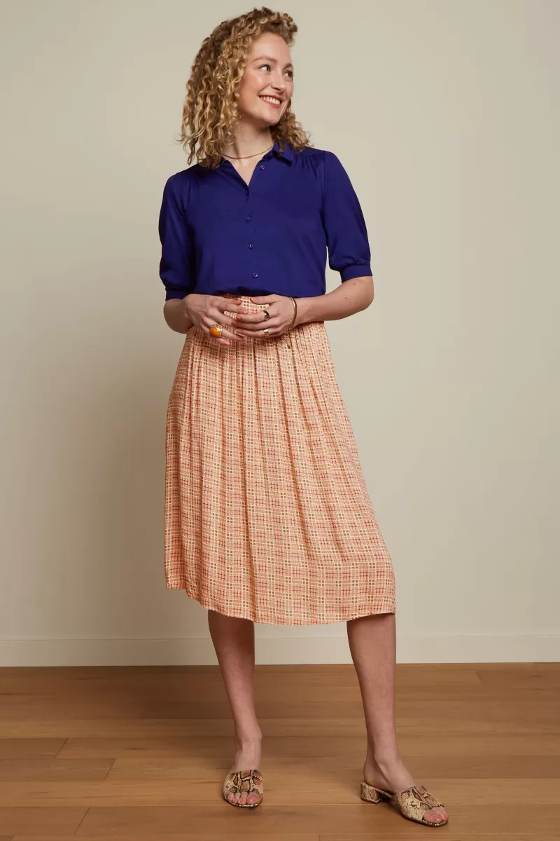 Vrouw King Louie Rokken-Layla Skirt Sapeuse Check