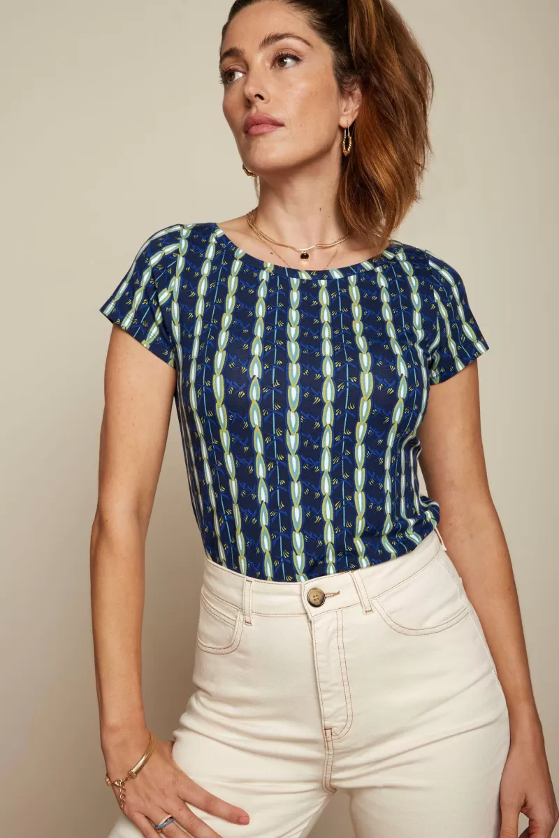 Vrouw King Louie Tops & Shirts-Lily Tee Saba