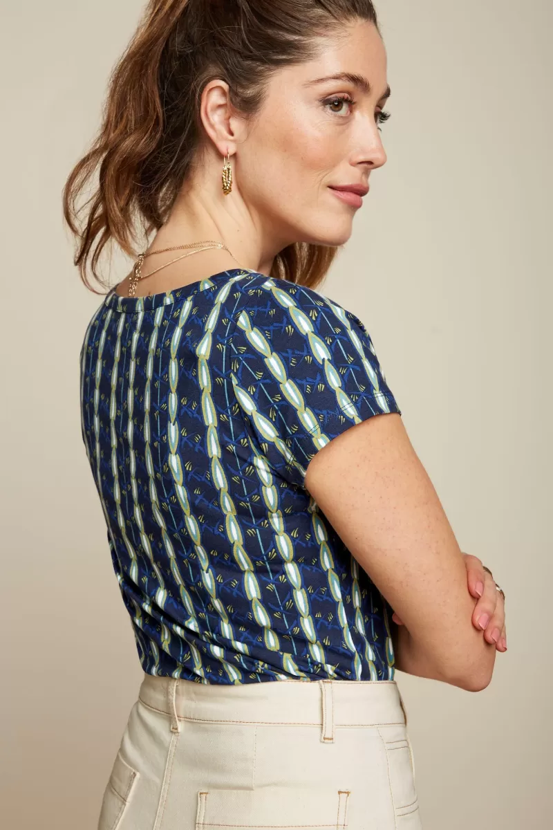 Vrouw King Louie Tops & Shirts-Lily Tee Saba