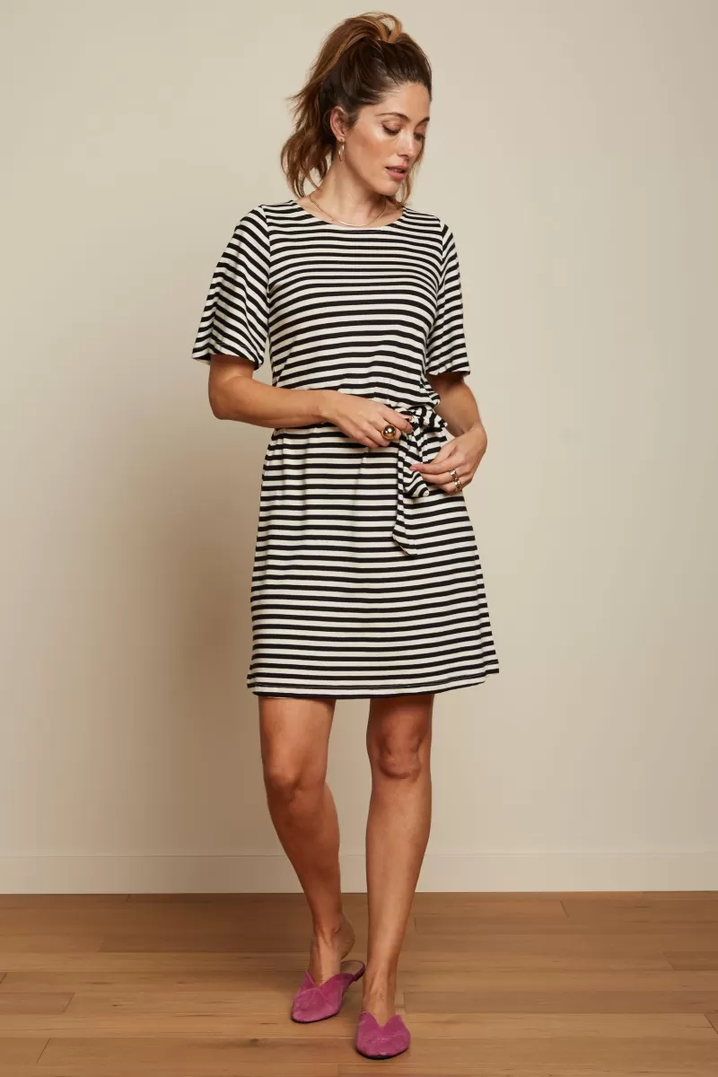 Vrouw King Louie Jurken-Lizzy Tunic Dress Chopito Stripe