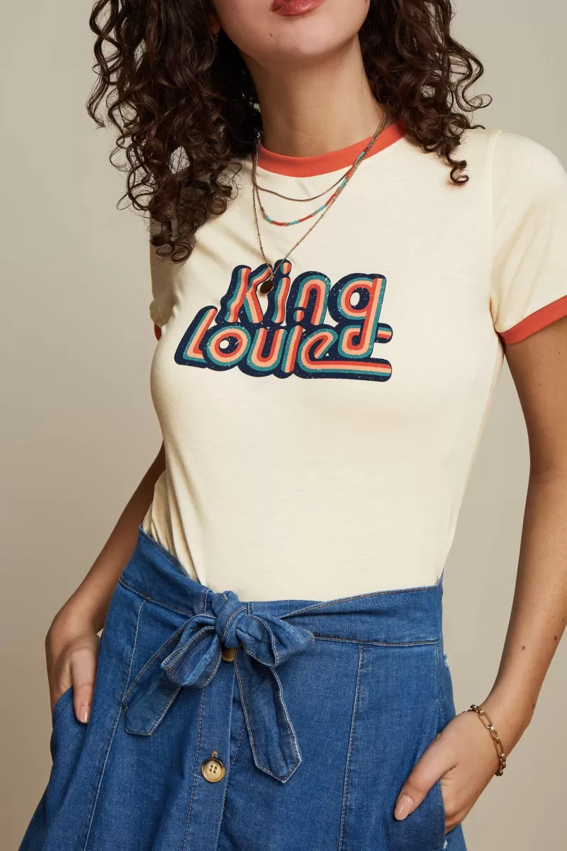 Vrouw King Louie Tops & Shirts-Logo Tee