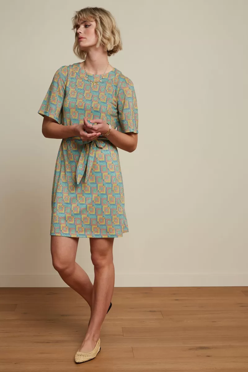 Vrouw King Louie Jurken-Mila Tunic Dress Limon