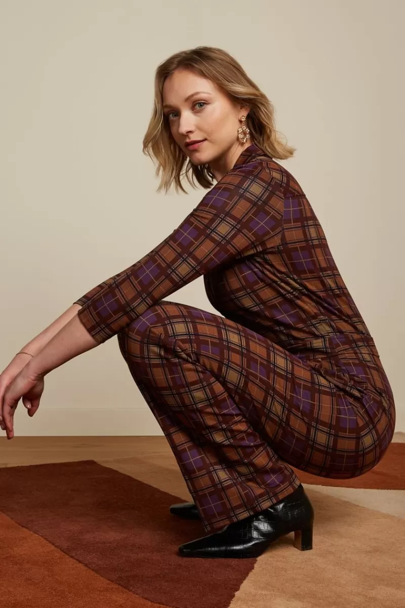 Vrouw King Louie Jumpsuits-Olive Jumpsuit Ny Check