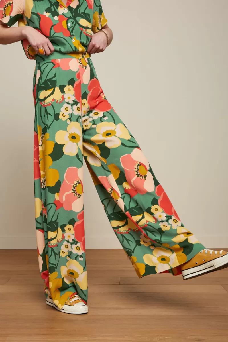 Vrouw King Louie Broeken-Palazzo Pants La Monia