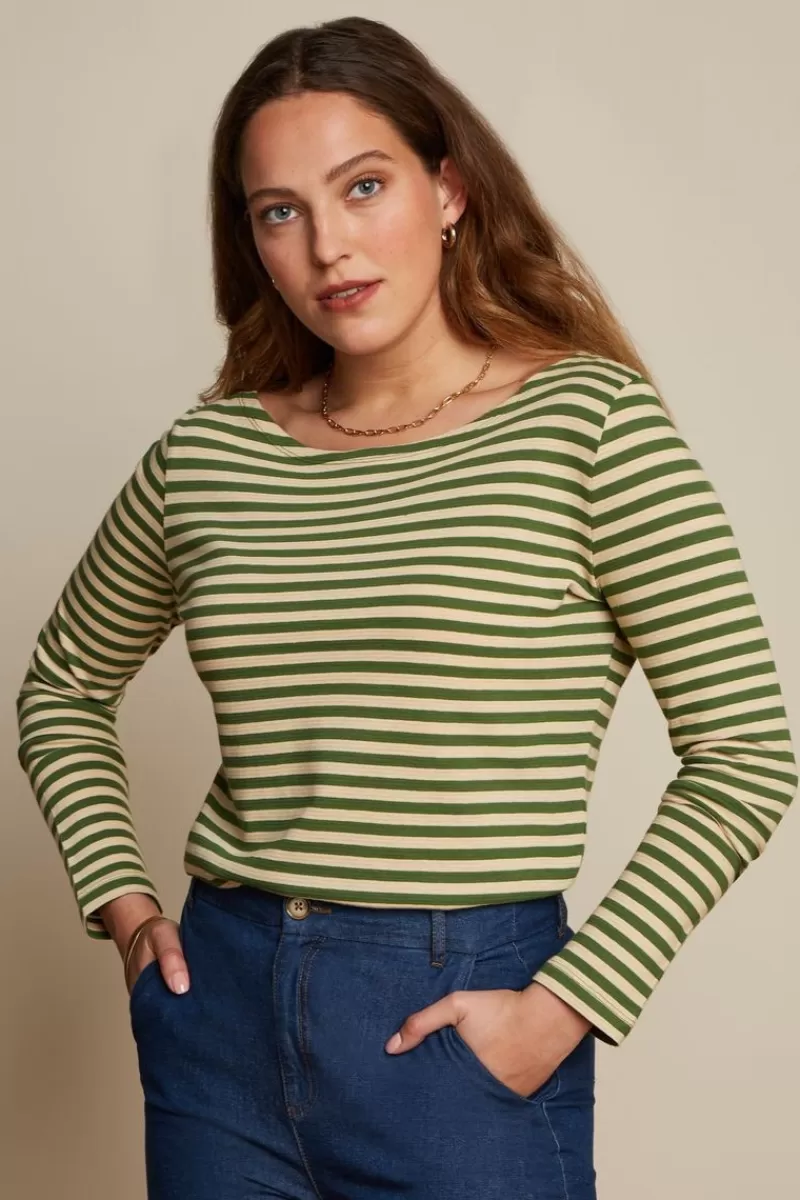 Vrouw King Louie Tops & Shirts-Paulette Top Chopito Stripe