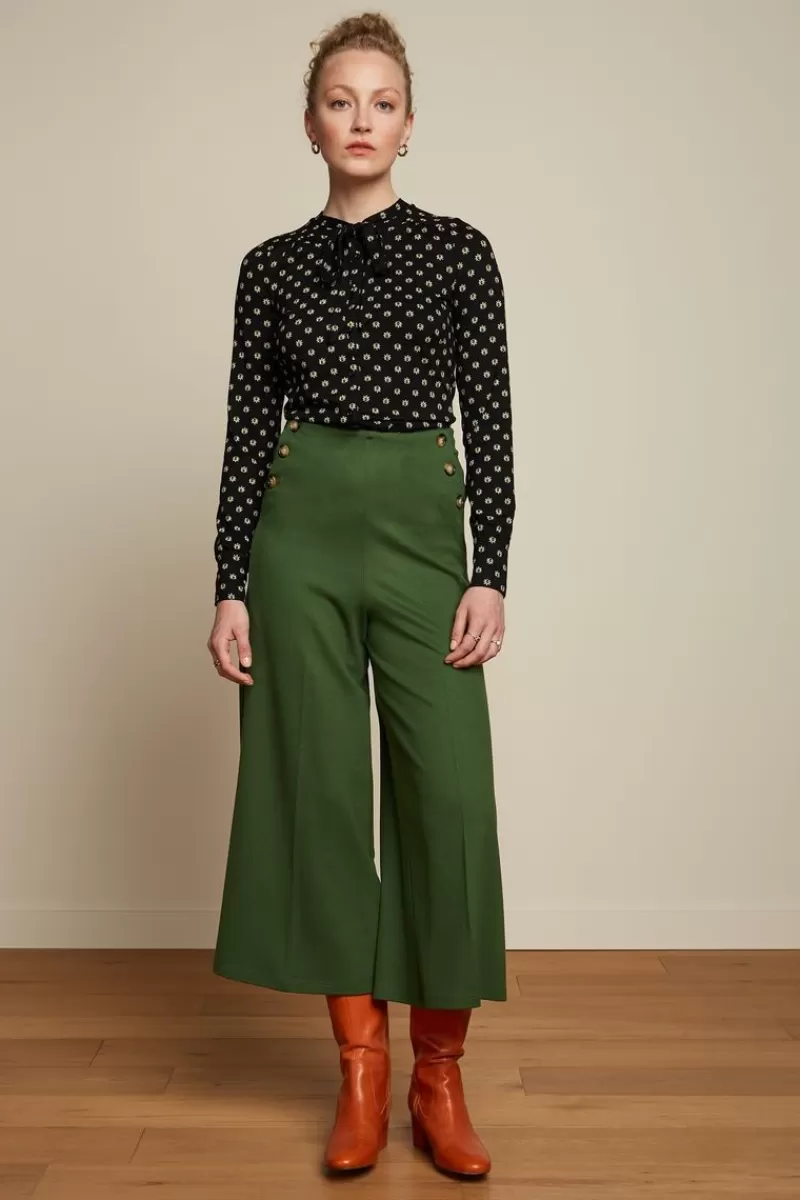 Vrouw King Louie Broeken-Pia Culotte Milano Uni