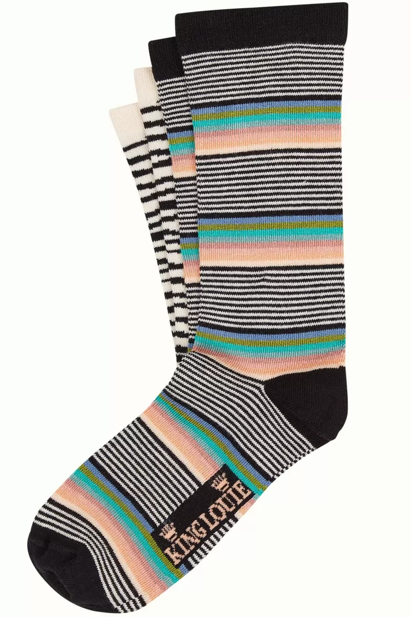 Vrouw King Louie Vintage Accessoires-Socks 2-Pack Smithy