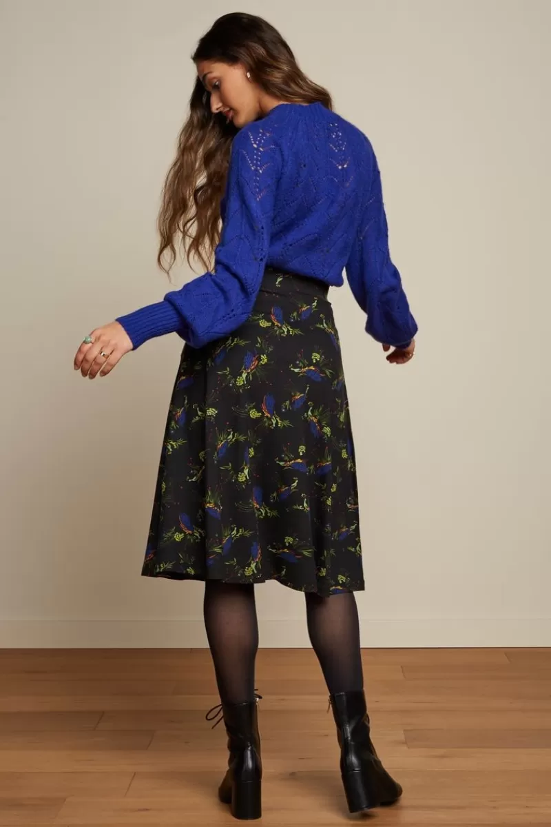 Vrouw King Louie Rokken-Sofia Midi Skirt Radiant