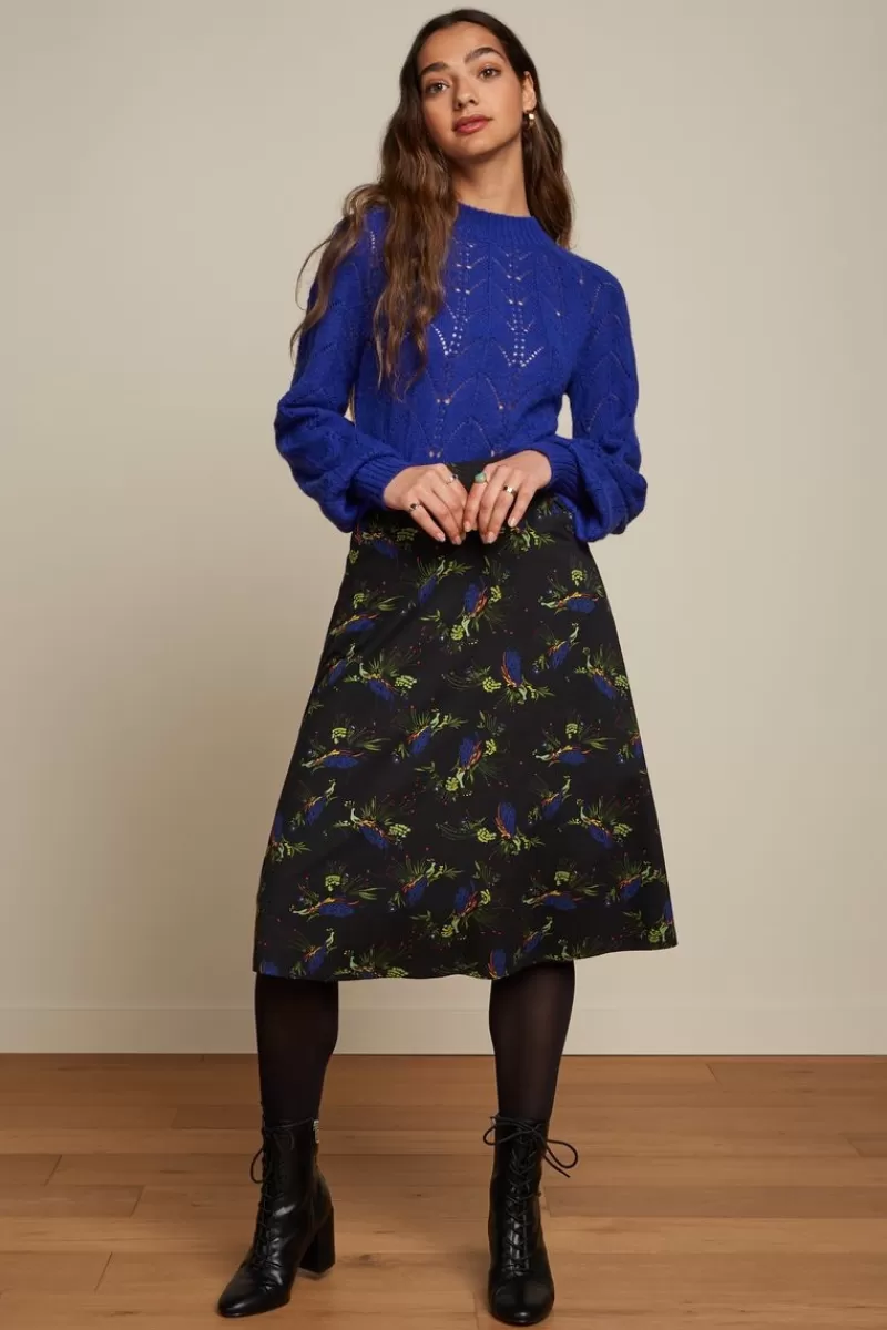 Vrouw King Louie Rokken-Sofia Midi Skirt Radiant