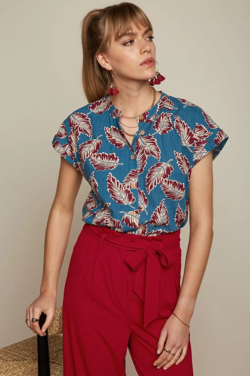 Vrouw King Louie Blouses-Stella Blouse Dominica