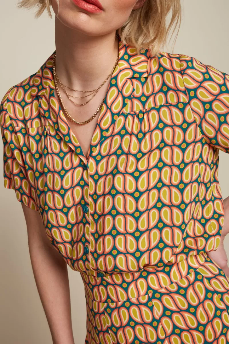 Vrouw King Louie Blouses-Tex Blouse Funky