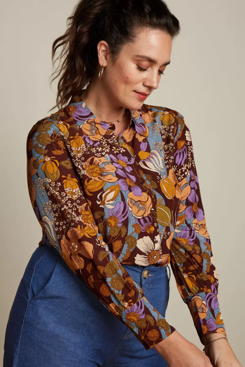 Vrouw King Louie Blouses-Winona Blouse Nifty